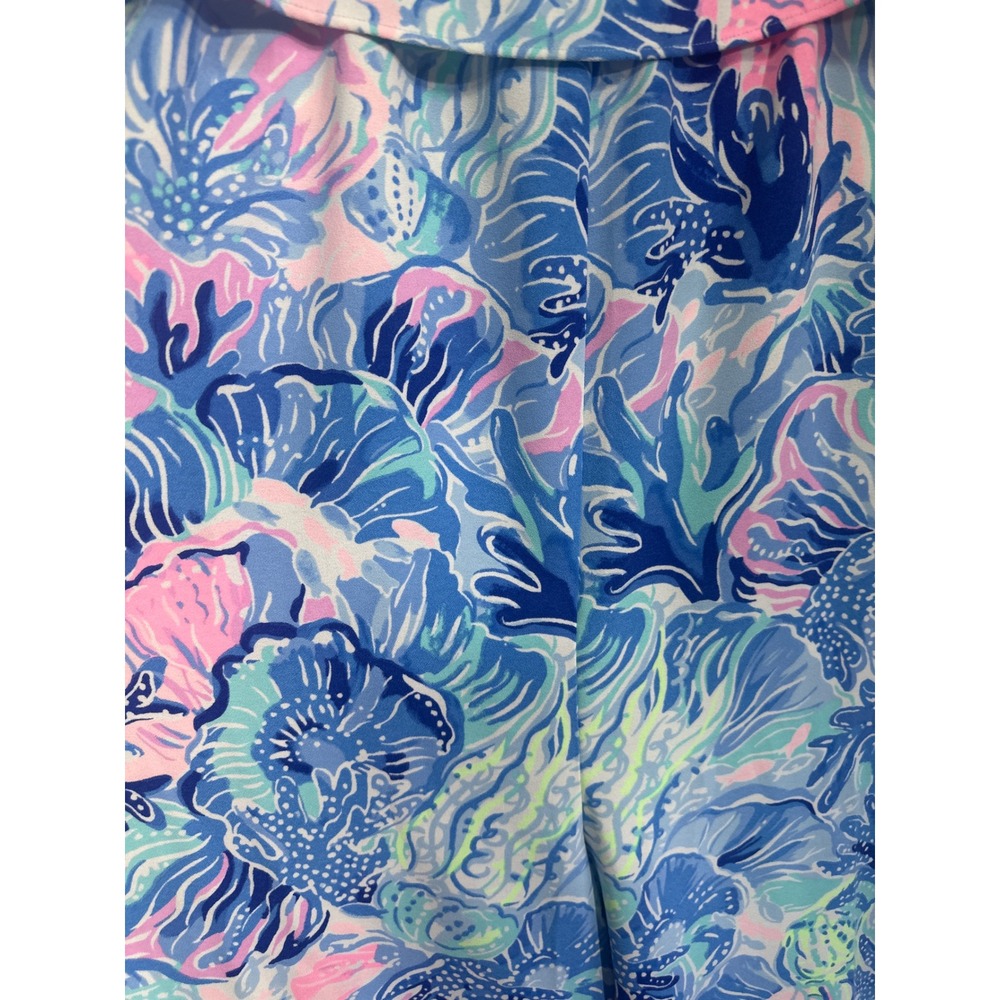NWOT Lilly Pulitzer Tasely Jumpsuit  Saltwater Blue Shade Seekers Size 6 women's - Picture 5 of 16